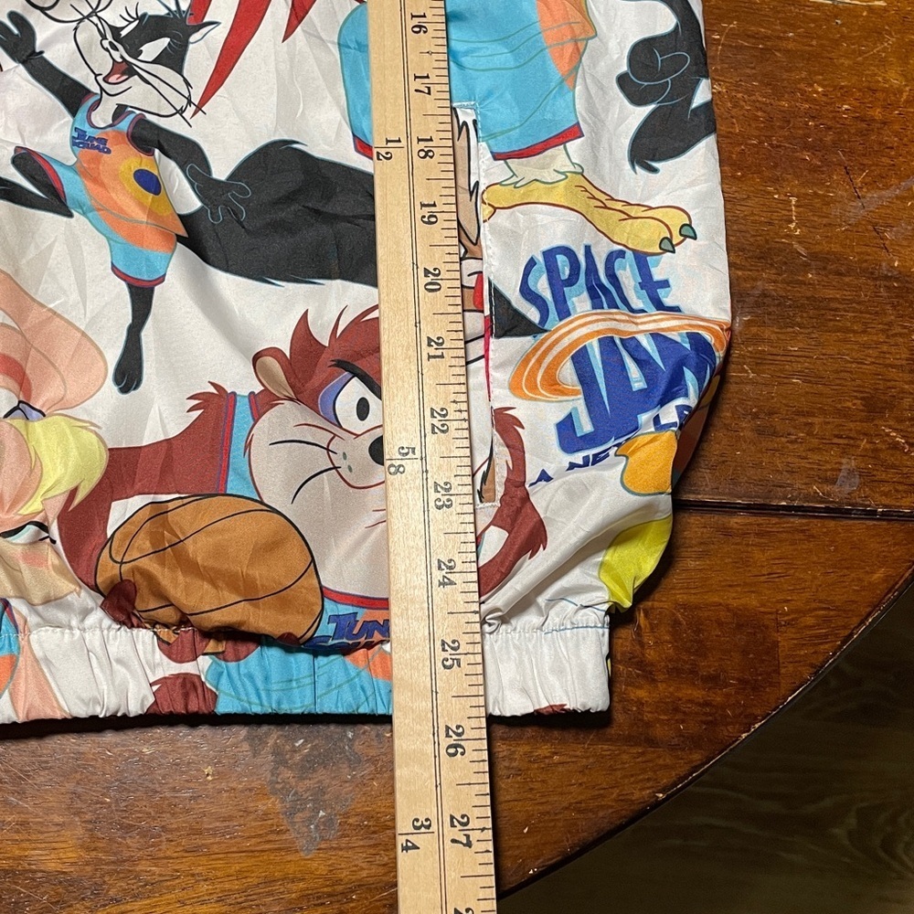 Looney Tunes space jam windbreaker Size Medium - Picture 3 of 9